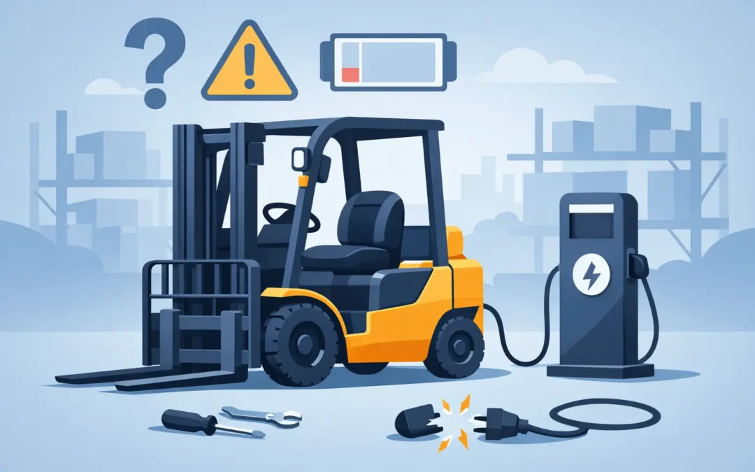 Why Is My Electric Forklift Not Charging?