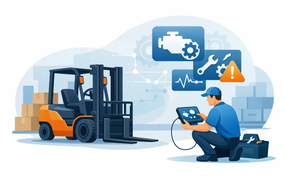 Onsite Forklift Diagnostics That Cut Downtime