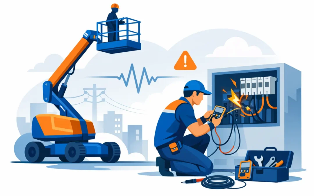 Boom Lift Electrical Fault Diagnosis