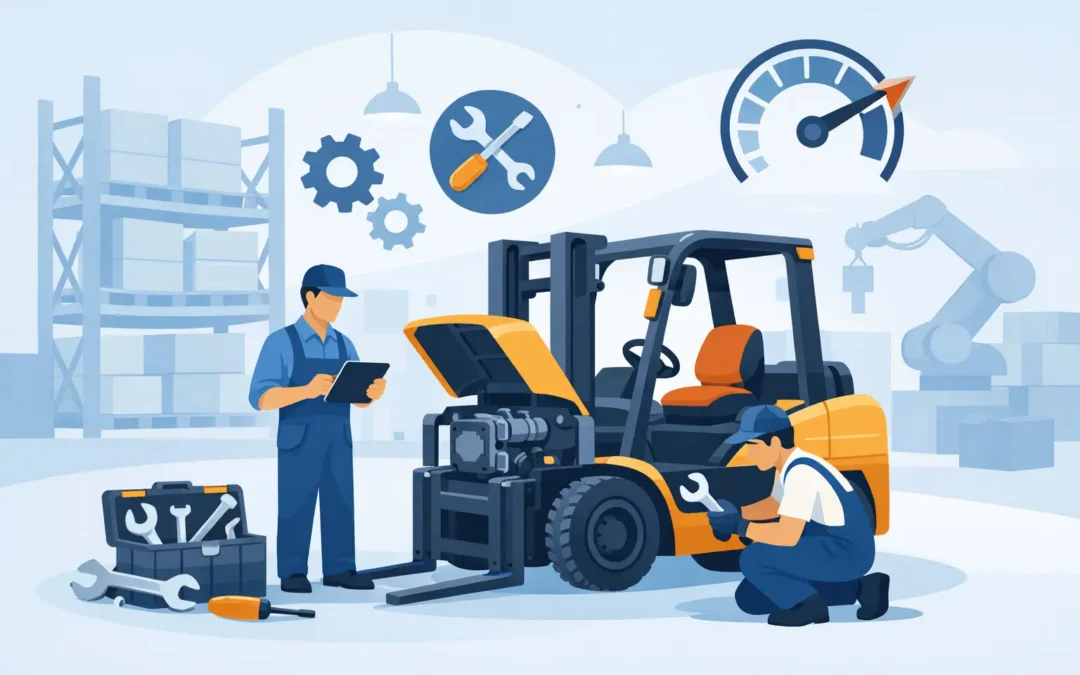 Warehouse Forklift Repair Guide for Fast Uptime
