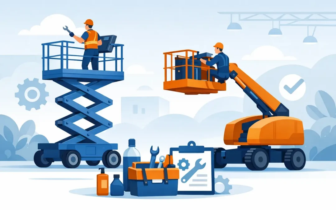 Aerial Lift Maintenance Guide for Less Downtime