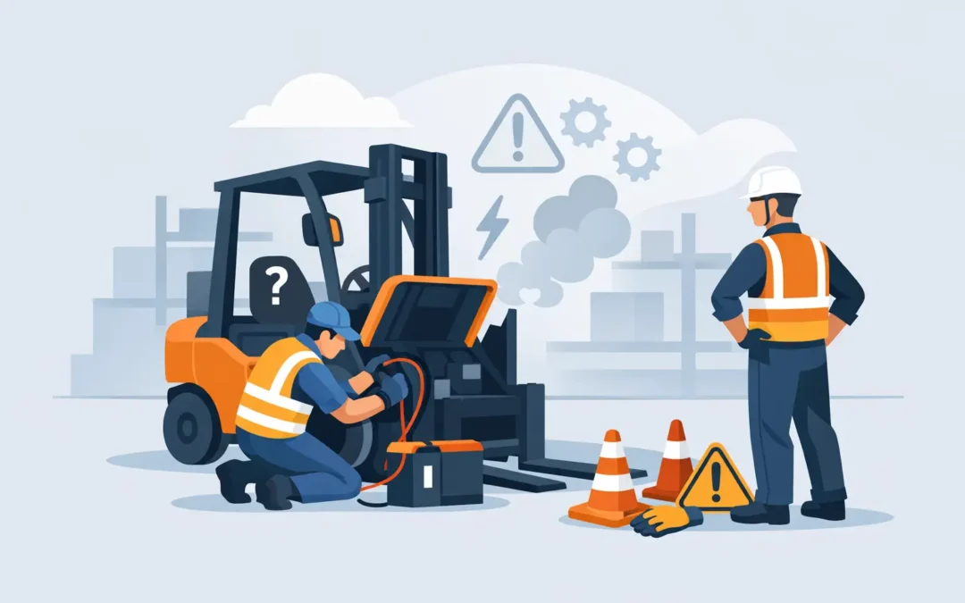 How to Fix Forklift Starting Issues Safely