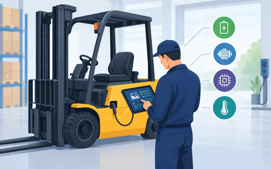 Electric Forklift Diagnostics That Cut Downtime