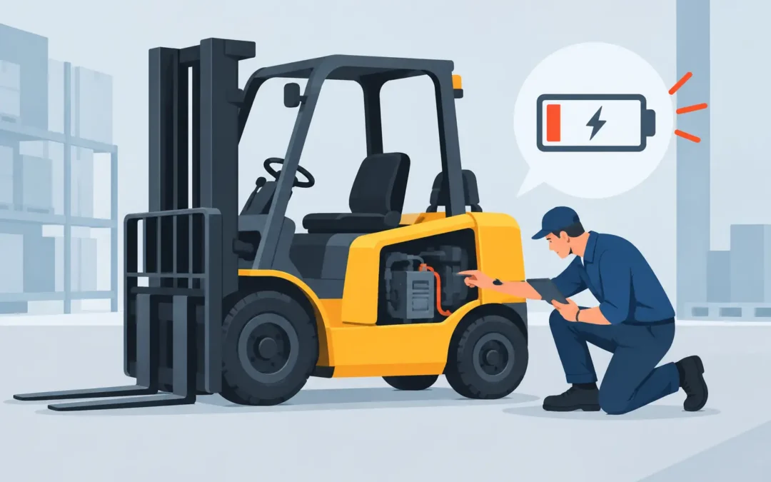Why Does a Forklift Lose Power? Find the Fault